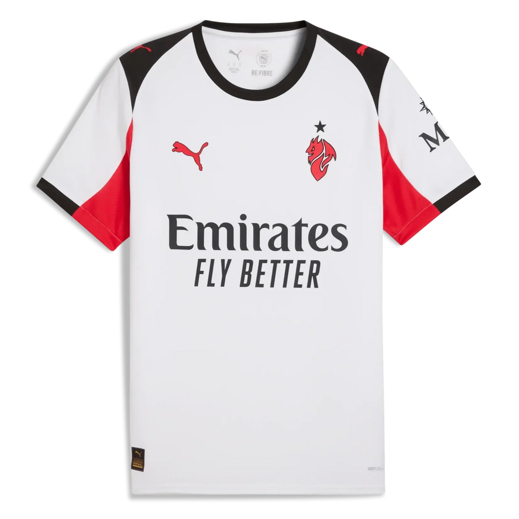 AC Milan 2025-26 Men's Stadium Away Soccer Jersey