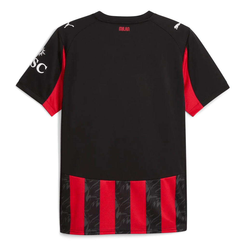 AC Milan 2025-26 Men's Stadium Home Soccer Jersey