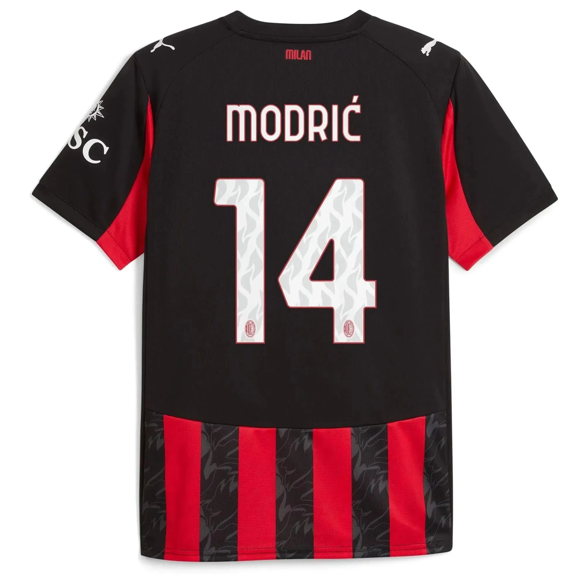 AC Milan 2025-26 Men's Stadium Home Soccer Jersey