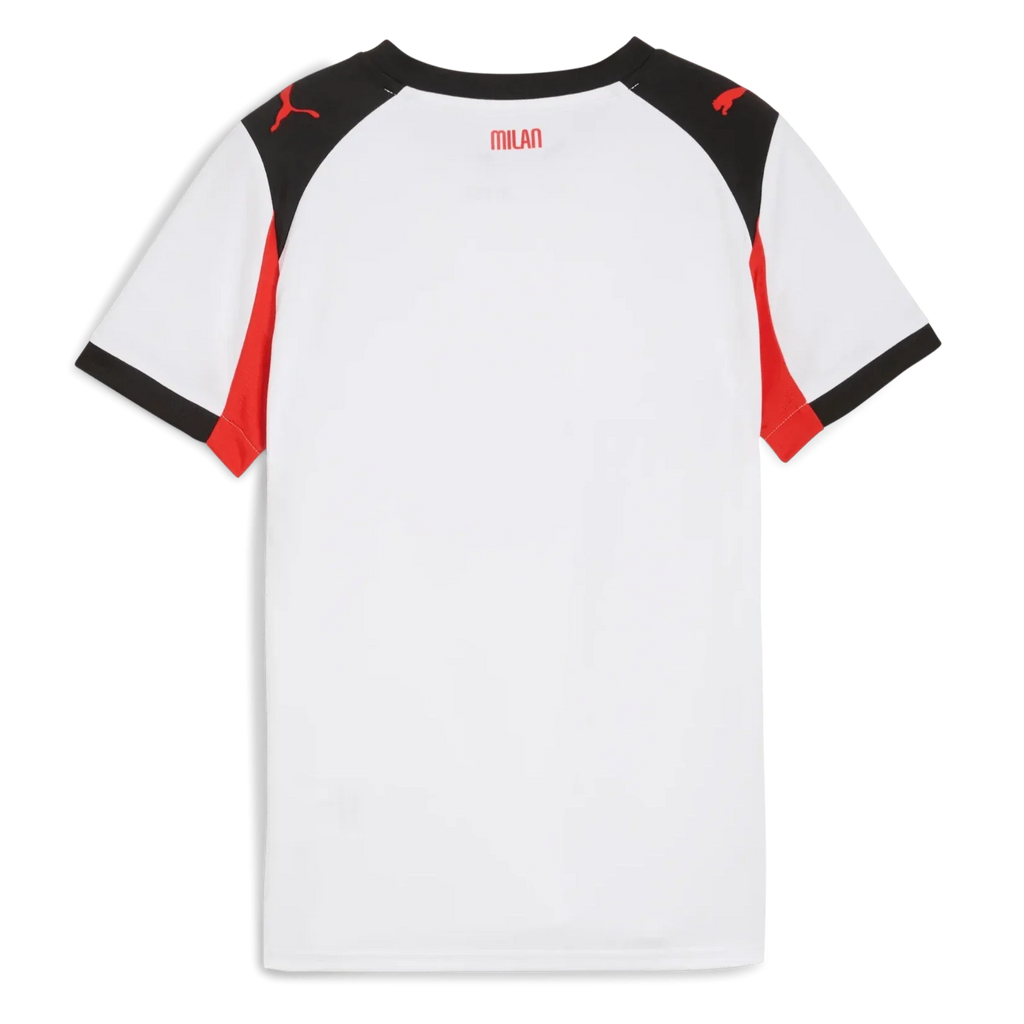 AC Milan 2025-26 Youth Stadium Away Soccer Jersey