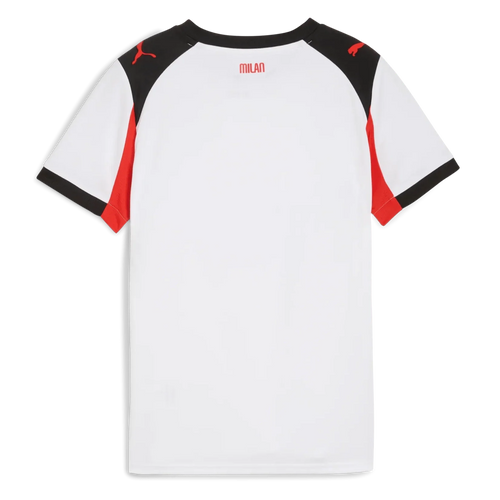 AC Milan 2025-26 Youth Stadium Away Soccer Jersey