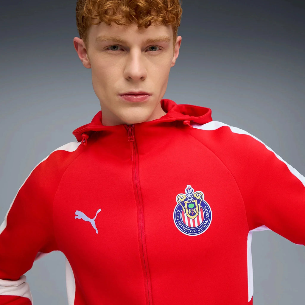 Chivas 2025-26 Men's Evostripe Hooded Jacket