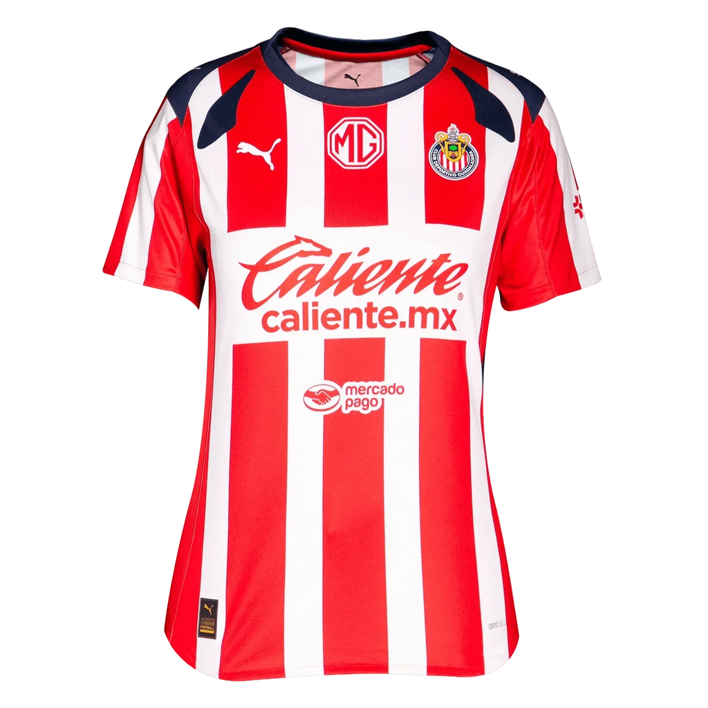 Chivas 2025-26 Women's Stadium Home Soccer Jersey