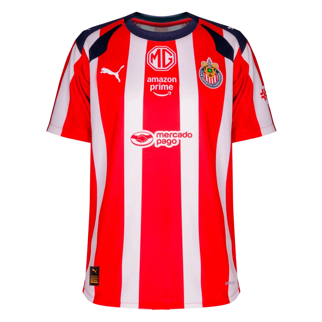 Chivas 2025-26 Youth Stadium Home Soccer Jersey