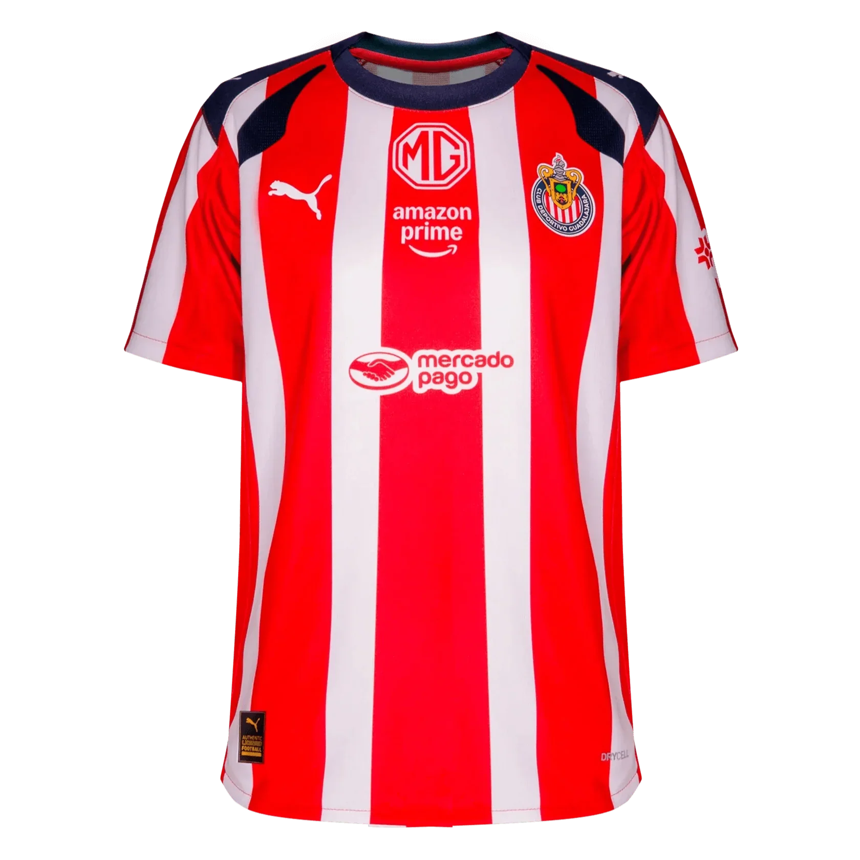 Chivas 2025-26 Youth Stadium Home Soccer Jersey