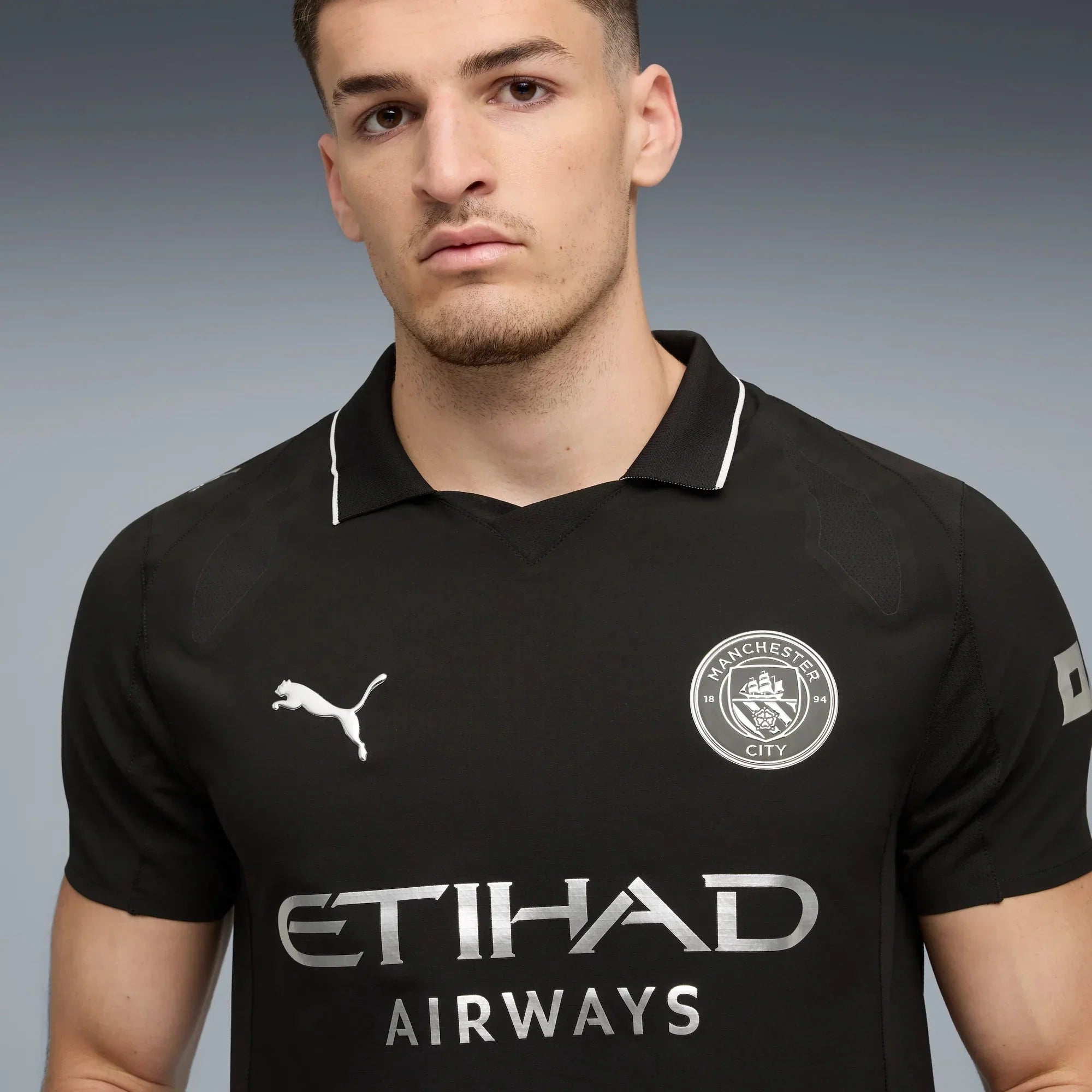 Manchester City 2025-26 Men's Away Soccer Jersey
