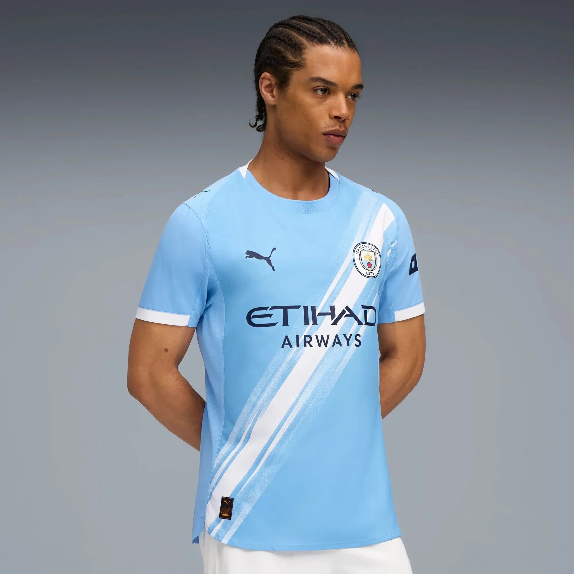 Manchester City 2025-26 Men's Home Soccer Jersey