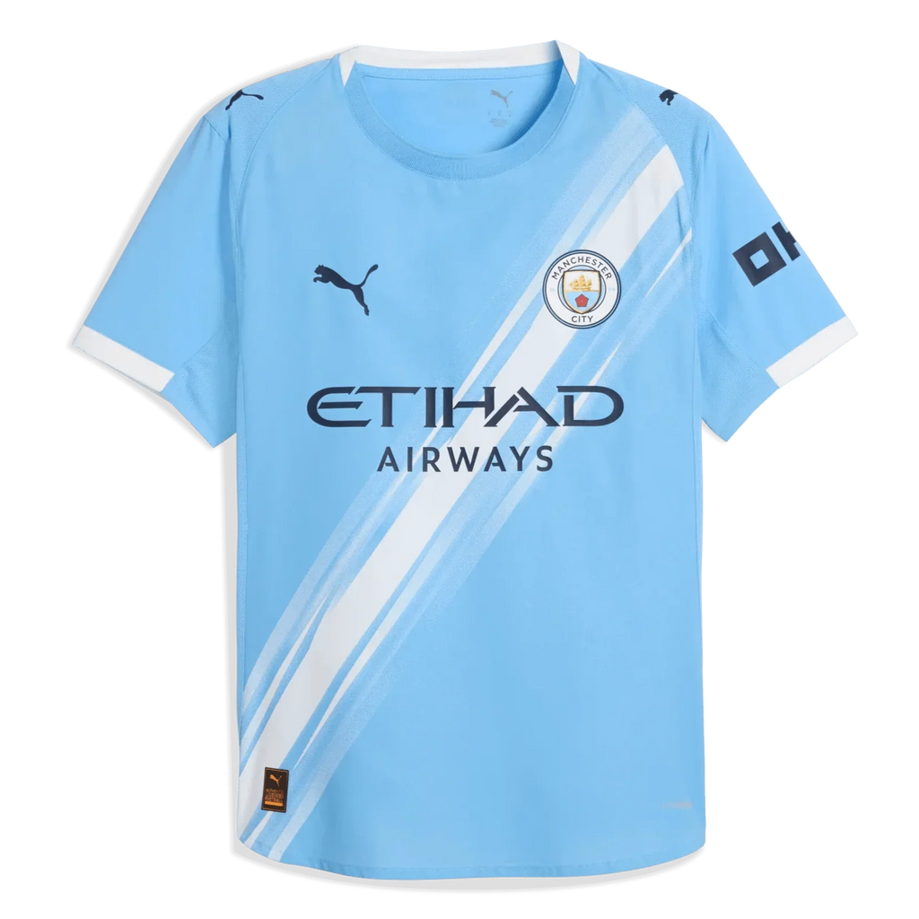 Manchester City 2025-26 Men's Home Soccer Jersey