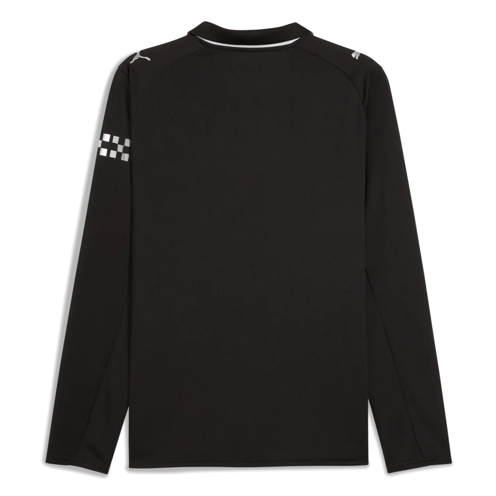 Manchester City 2025-26 Men's Stadium Away Long-Sleeve Soccer Jersey