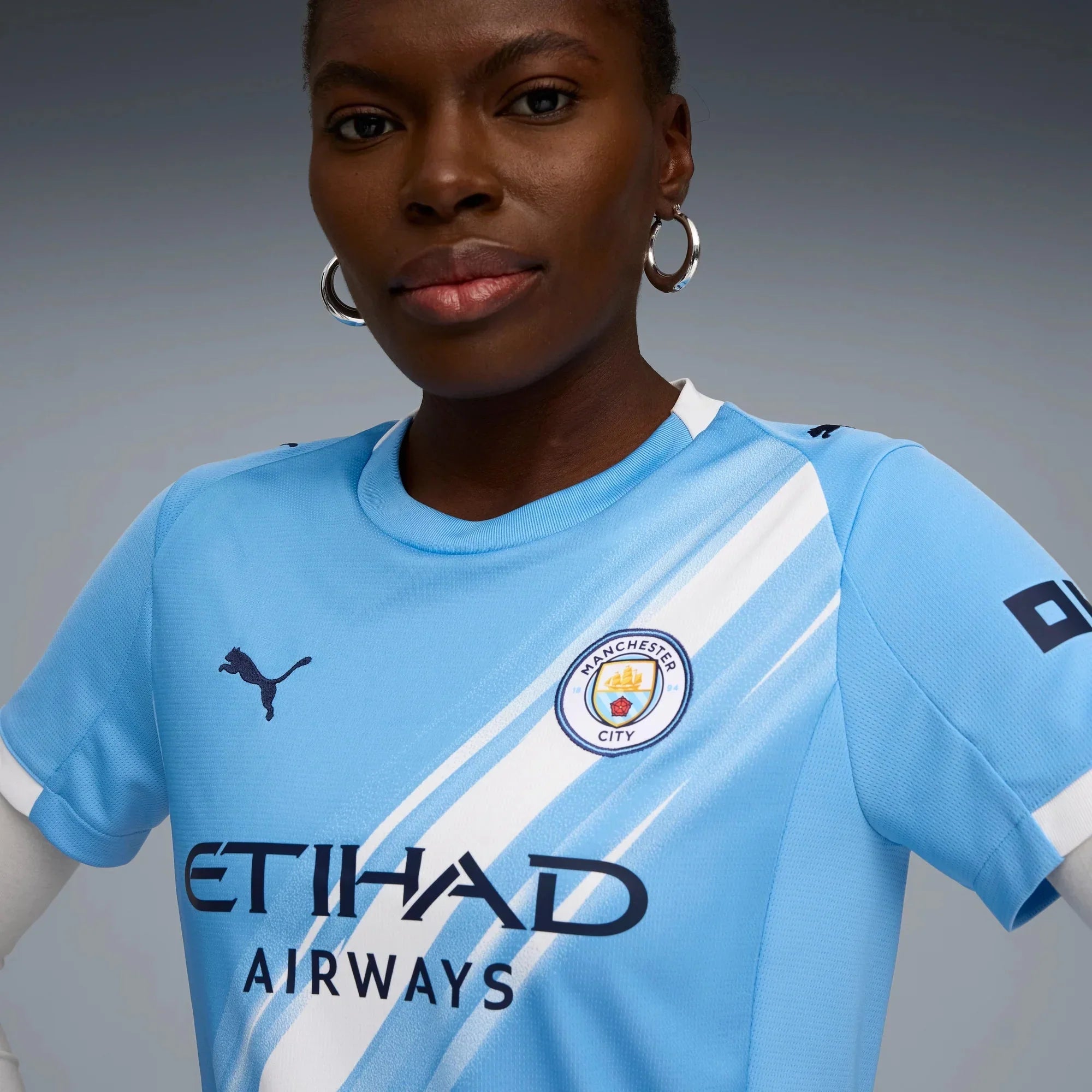 Maillot de foot domicile Manchester City 2025-26 pour femme