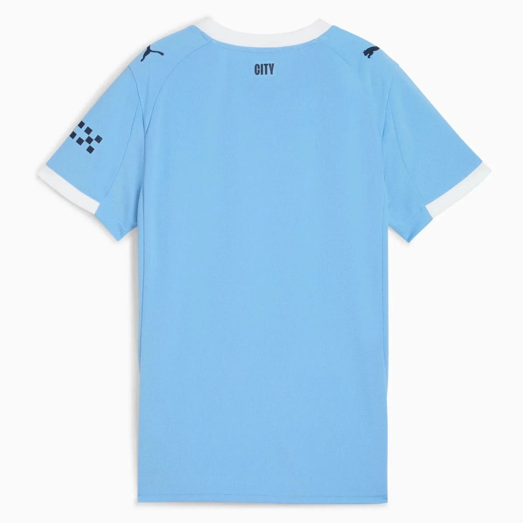 Manchester City 2025-26 Women's Stadium Home Soccer Jersey