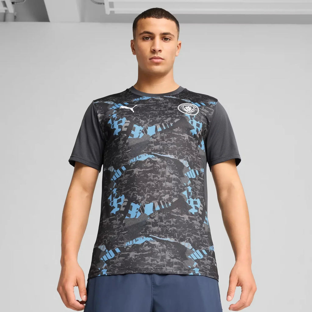 Manchester City 2025 Men's Prematch SS Jersey