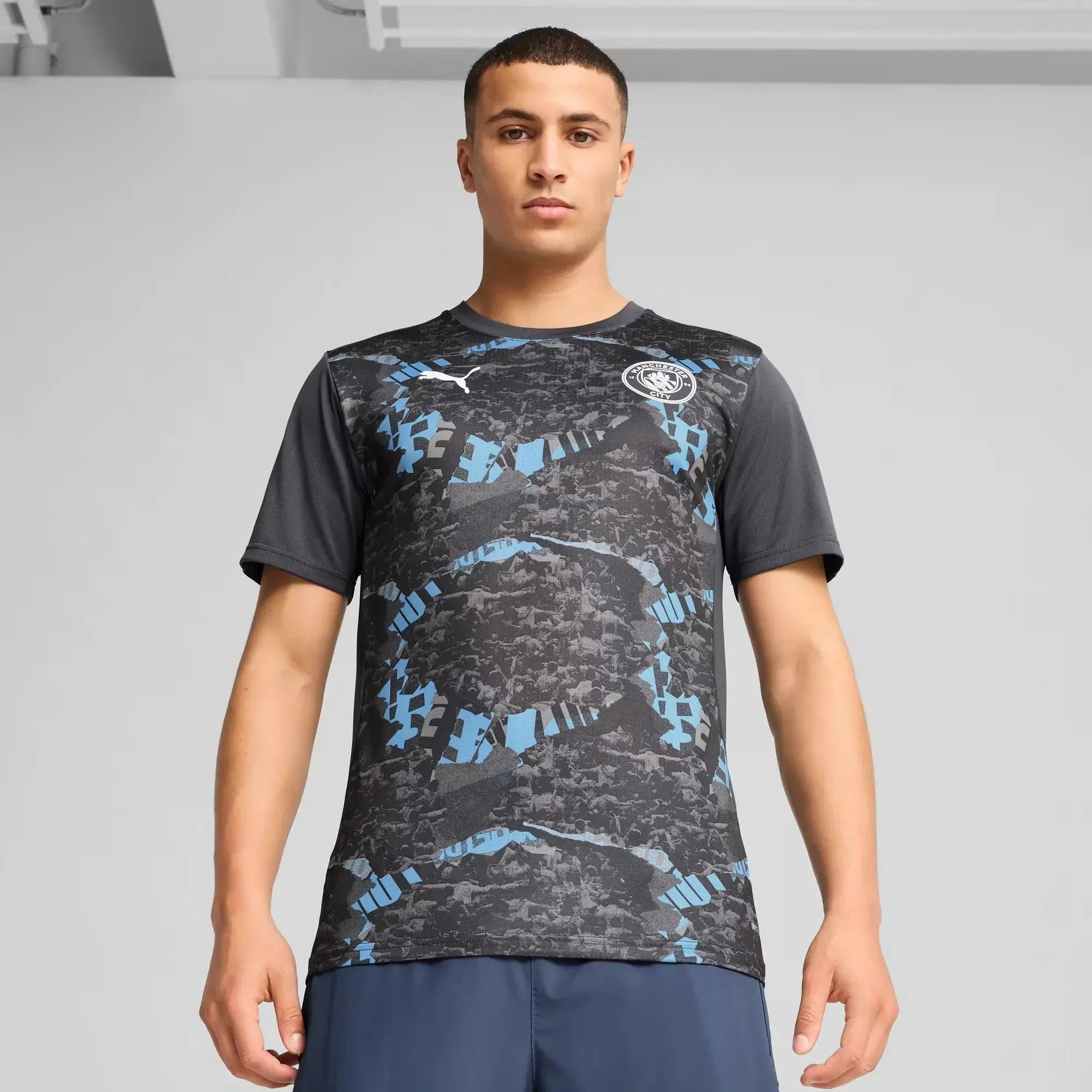 Manchester City 2025 Men's Prematch SS Jersey