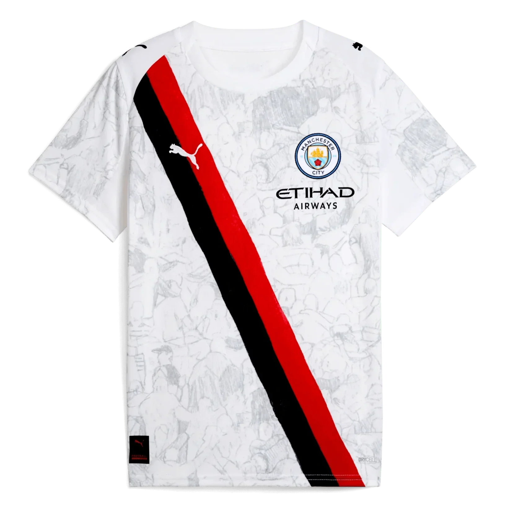 Manchester City 2025 Youth Club World Cup KidSuper Stadium Soccer Jersey